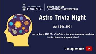 Astro Trivia Night  - April 2021