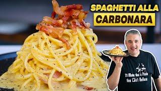 SPAGHETTI alla CARBONARA Ricetta Moderna Cremosa e Perfetta