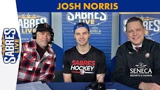 Josh Norris Joins Sabres Live | Buffalo Sabres