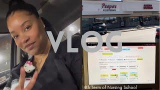 Vlog |4th & Final Term Of Nursing School Start Up