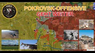 Pokrovsk-Front bröckelt enorm | F-16 über Odessa. Frontbericht 04.08.2024