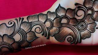 New Year Shaded Mehndi Design || Beautiful Arabic Mehndi Design || Mehndi Ka Design | Mehndi Design.