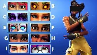 GUESS THE EYES OF THE SKIN IN FORTNITE | Ultimate Fortnite Quiz #1