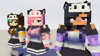 TUTU FIRST MEET SUPER IDOL COOL APHMAU, KC, MACNCHEESEP1Z - MINECRAFT ANIMATION #shorts