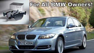 BMW E90 Front Brake Pads Replacement!(GUYDE FOR EVERY CAR)