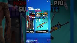 TRAVIS SCOTT NON USCIRÀ più su FORTNITE ‼️-Fortnite ITA#shorts #fortnite #viral