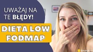 TOP 9 błędów na diecie low FODMAP, które mogą zepsuć efekty | Dieta SIBO i IBS