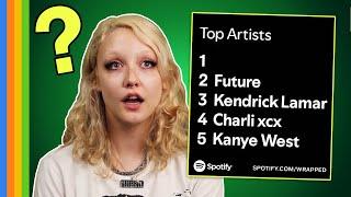 Guessing YOUR Top Artist on Spotify Wrapped (with Chloe Moriondo)