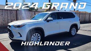 2024 Toyota Grand Highlander Overview