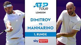 Dimitrov vs. Mannarino - Runde 1 | Cinch Championships London 2024 | Highlights - Sky Sport Tennis