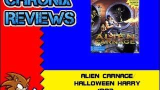 Chronix Reviews: Alien Carnage/ Halloween Harry MS-DOS