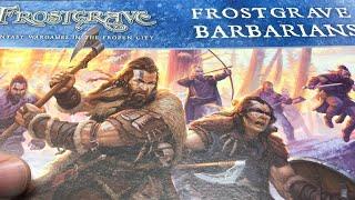 Frostgrave Barbarians - Rozpakowywanie