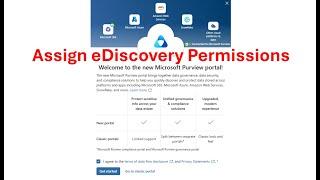 How to Assign eDiscovery Permissions in the Microsoft Purview Compliance Portal