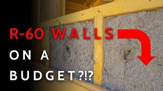 Super Insulated Walls on a BUDGET?!? | Double Stud Walls Explained