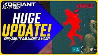 Intel Suit Nerf, Spiderbot Fix, Weapon Balancing, Recoil Fixes, & More! | (Big XDefiant Patch)