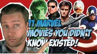 11 Marvel Movies You Didn't Know Existed!  (11 Forgotten Marvel Movies)