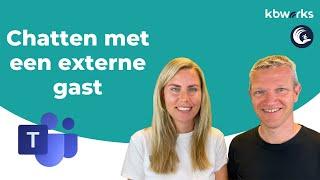 Chatten met een  externe gast #Teams