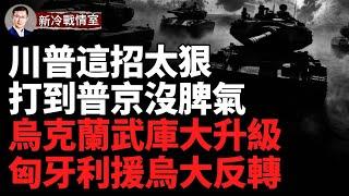 拜登川普聯手放大招 普京打到沒脾氣！ 烏軍越打越聰明 俄軍裝甲集群引入雷區被圍殲！烏軍導彈襲擊頓涅斯克俄軍前綫彈藥庫！七國集團500億美元援助到位，烏克蘭武器庫大升級！