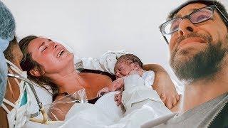 Unplanned Natural Birth | Very Emotional