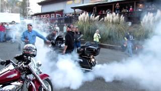 Burnout at the Carolinas' Full Throttle Magazine FEAR OF FEBRUARY PARTY