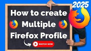 Firefox User Profile Generator And Multiple Firefox Browser Profile Very Easily In 2025