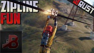 ZIPLINE FUN!! - Rust