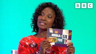 Denise Lewis: "This is my lucky mascot." | Would I Lie To You?