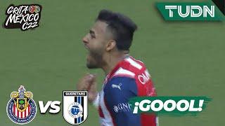 ¡MEGA GOLAZO! Alexis Vega la clava al ángulo | Chivas 1-1 Querétaro | Grita México C22 - J3 | TUDN