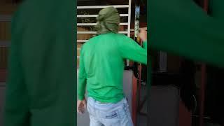 Gate Painting #contractor #metalgate #steelgate #paint #welder #shortvideo #shorts #metalwork #short