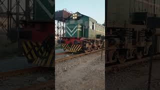 #Sweetest whistling of hbu 20 8035 locomotive# #departing sanawan# #127 up#