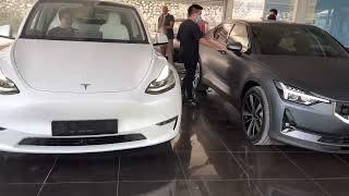 Tesla in Malaysia, Caricarz media doing review. #electrifyinginc