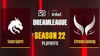 Dota2 - Team Spirit vs Xtreme Gaming - Game 1 - DreamLeague Season 22 - Playoffs