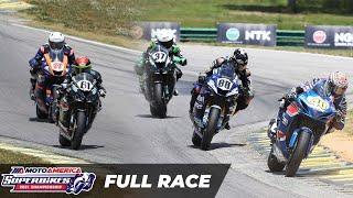 MotoAmerica Supersport Race 2 at VIR 2021