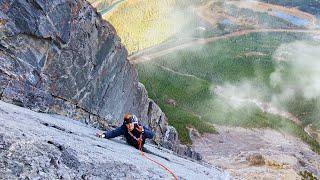 Climbing the Northeast Face of Ha Ling