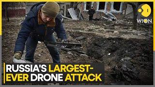 Russia-Ukraine War: Russia Launches Largest-ever Drone Attack | World News | WION