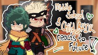 Middle School & Child BkDk react to Future ||Bnha-Mha|| Angst || AU + SPOILERS