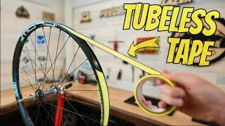 How To Tape A Tubeless Rim The Easy Way // Step By Step Guide