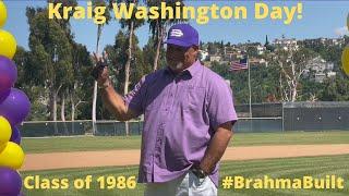 KRAIG WASHINGTON DAY at Diamond Bar High !!!