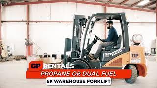 Warehouse Forklift Rental Lubbock   Great Plains Equipment Rental