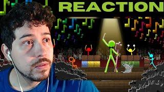 RHAPSODY IN BLUE!?? Note Block Concert - Animation vs. Minecraft Shorts Ep 35 Reaction