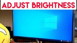 How to Adjust Dell Monitor Brightness | Dell 24 Monitor – S2421HN