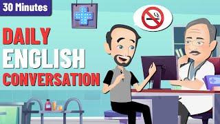 30 Minutes to Learn English Conversation for Beginners | English Story Practice Speaking & Listening
