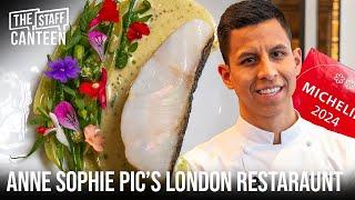 Inside Anne-Sophie Pic's 2 Michelin Star La Dame de Pic London and Seasonal Pollock Dish