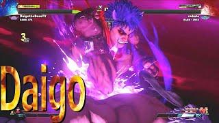 【SFV】スト５【Daigo Umehara】Kage　ウメハラ，カゲ　（ランクマ）