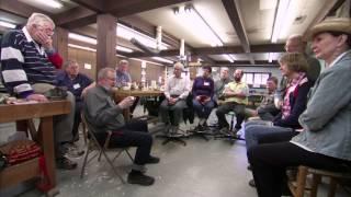 Wood carver Harley Refsal & John C. Campbell Folk School, HOLIDAY episode