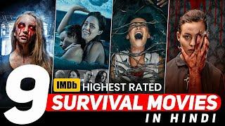 Top 9 "Deadliest Survival" Movies in Hindi | Hollywood Survival Movies Hindi | Survival Movies 2024