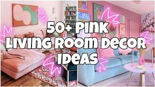 NEW !!! PINK LIVING ROOM DESIGN IDEAS LATEST 2025 | LIVING ROOM INTERIOR DESIGN #livingroom