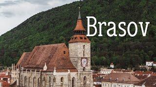 Brasov Romania Walking Tour 4k