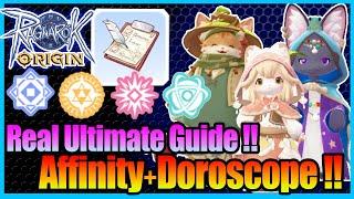 Affinity + Doroscope System Explained!! Get Extra Bonus Stats!! [Ragnarok Origin Global]