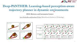 [Presentation] Deep-PANTHER: Learning-Based Perception-Aware Traj. Planner in Dynamic Environments